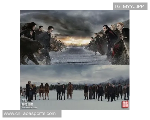 冰雪之战狼人对决冰人揭开神秘力量的较量与对抗